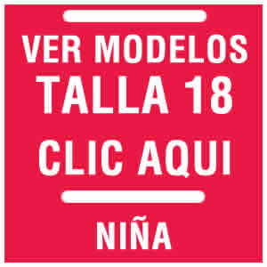 bebe niña tallas 18