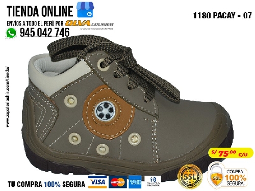 1180 pacay 07 zapatos en cuero peruano para tu bebe nino primeros pasos