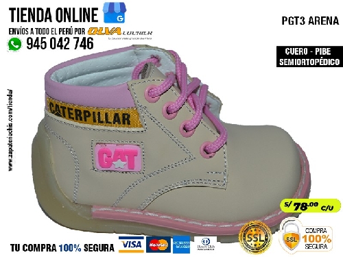pgt3 arena zapatos en cuero peruano modelos pibe semiortopedico para tu bebe nina en peru