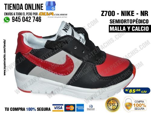 z700 nike nr zapatillas en malla y calcio para bebe nino