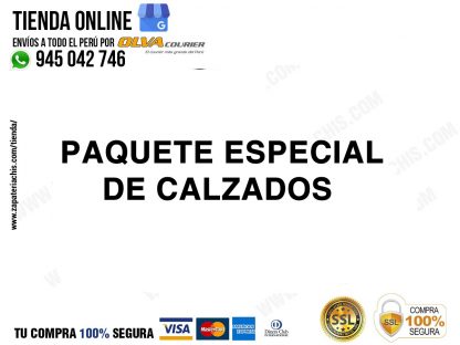 paquete especial de calzados para bebes