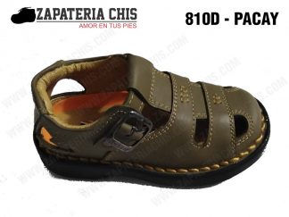 810 - PACAY calzado en cuero para niño